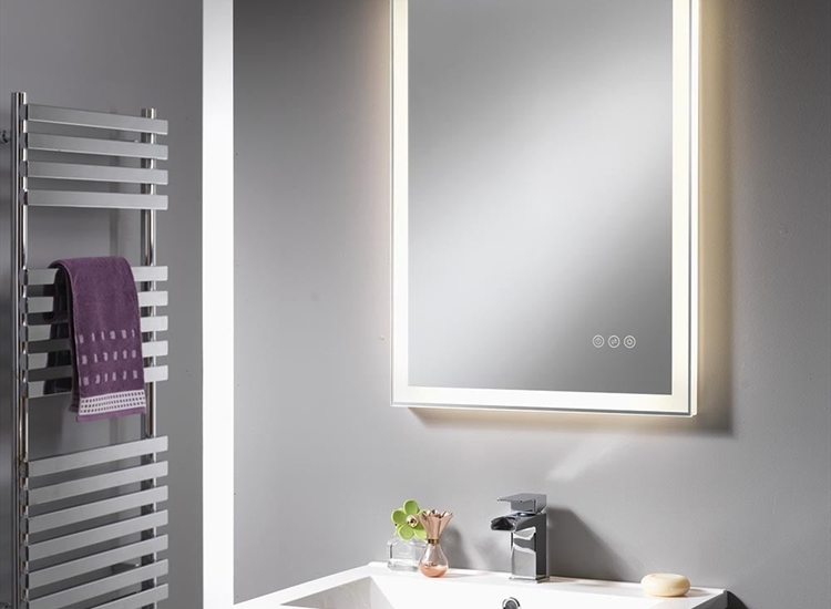 Charlotte Mirror with Integrated LED Light Strip - 5000mm & 600mm